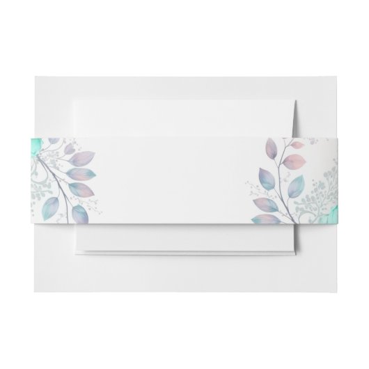 Bandeau De Faire-part floral doux (Devant Example)