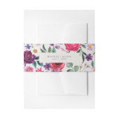 Bandeau De Faire-part Floral gras (Devant example)