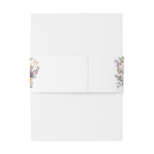 Bandeau De Faire-part Floral Spring Wedding Belly Band (Dos Example)