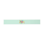 Bandeau De Faire-part Floral Spritz Invitation Belly Band (Plat)