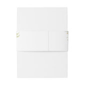 Bandeau De Faire-part Floral Wedding Invitation (Dos Example)