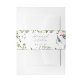 Bandeau De Faire-part Flores et verdure sauvages (Devant example)