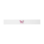 Bandeau De Faire-part Flower Butterfly (Plat)