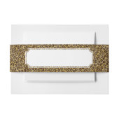 Bandeau De Faire-part Fourrure de léopard (Devant Example)