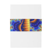 Bandeau De Faire-part Fractalscope céleste (Dos Example)