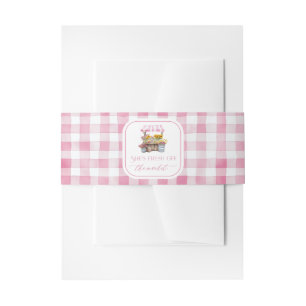 Bandeau De Faire-part Fraîchement De La Fête des mariées De Marché Des A