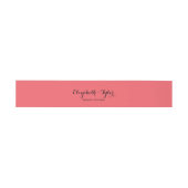 Bandeau De Faire-part Fuchsia Garden Roses - Groupe de ventre d'invitati (Plat)