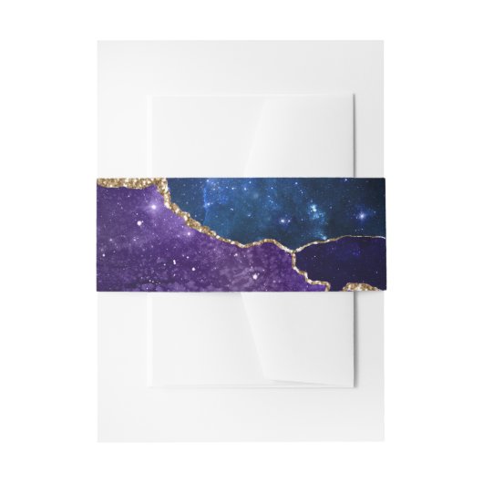 Bandeau De Faire-part Galaxie Agate (Devant example)