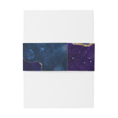 Bandeau De Faire-part Galaxie Agate (Dos Example)
