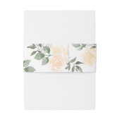 Bandeau De Faire-part Garden Blooms Invitation Belly Band (Dos Example)