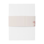 Bandeau De Faire-part Garden Love Invitation Belly Band (Dos Example)