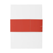 Bandeau De Faire-part Ghost Love Mariage (Dos Example)