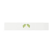 Bandeau De Faire-part Ginkgo Tree Feuilles Printemps vert (Plat)