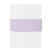 Bandeau De Faire-part Grace Lilac Mariage moderne (Dos Example)