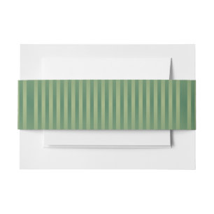 Bandeau De Faire-part Gradient vert Vintage simple en osage