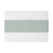 Bandeau De Faire-part Gris cendré (uni) (Dos exemple)