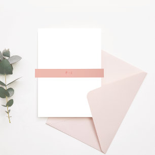 Bandeau De Faire-part Groupe de Faire-part de mariage moderne Corail c