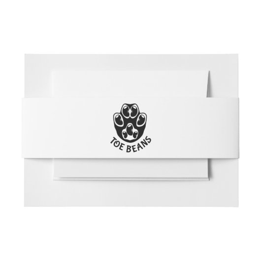 Bandeau De Faire-part Haricots - Haricots noirs (Devant Example)