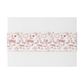 Bandeau De Faire-part Heureuse Sainte-Valentin (Dos exemple)