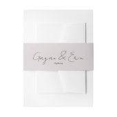 Bandeau De Faire-part histoire d'amour de graden cursive mariage (Devant example)