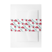 Bandeau De Faire-part Holly Jolly Motif (Devant example)