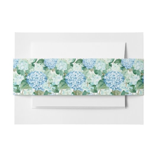Bandeau De Faire-part Hortensias (Devant Example)