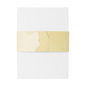 Bandeau De Faire-part Hour d'or Grace Floral & Monogram Mariage (Dos Example)