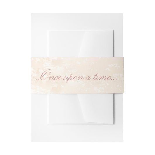 Bandeau De Faire-part Il était une fois (Devant example)