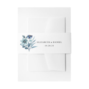 Bandeau De Faire-part Illustration aquarelle rustique bouquet floral ble