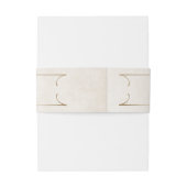 Bandeau De Faire-part Imaginaire médiéval Celtic Mariage (Dos Example)