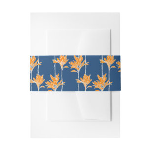 Bandeau De Faire-part imprimé hawaïen