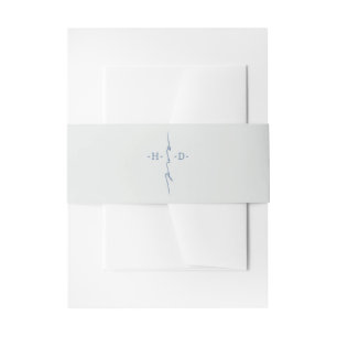 Bandeau De Faire-part Initiales de mariage chrétien Croix