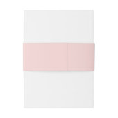 Bandeau De Faire-part Initiales minimalistes de Mariage assez rose (Dos Example)