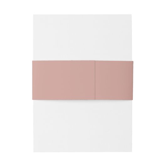 Bandeau De Faire-part Initiales monogrammes Rose Mariage or (Dos Example)