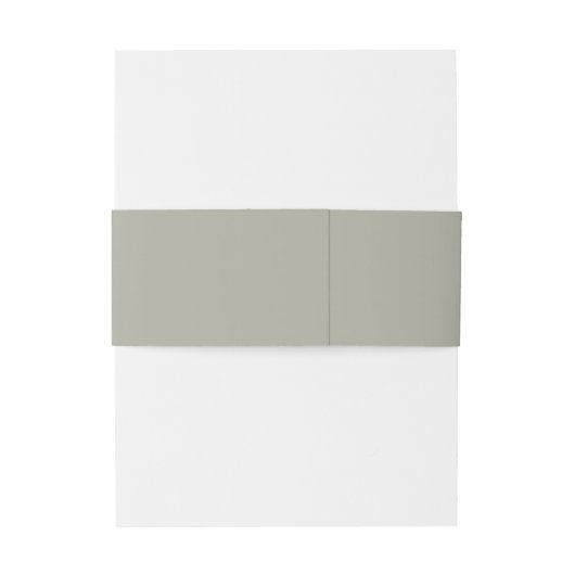 Bandeau De Faire-part Initiales monogrammes Sage Green Mariage (Dos Example)