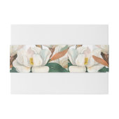 Bandeau De Faire-part Invitation Bande Belly Glory Magnolia (Dos exemple)
