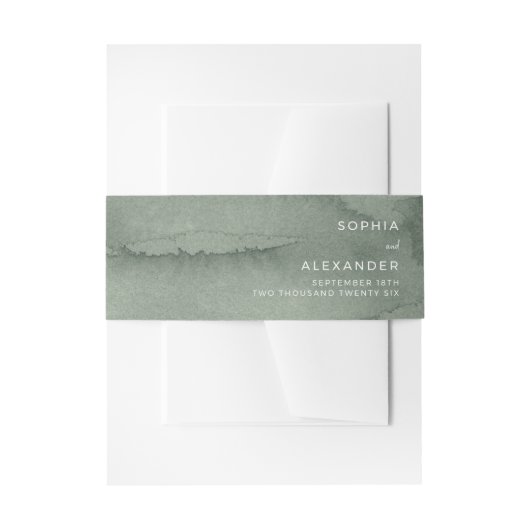 Bandeau De Faire-part Invitation Bande Ventrale (Devant example)
