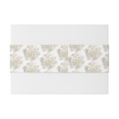 Bandeau De Faire-part Invitation Bande Ventrale (Dos exemple)