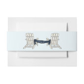 Bandeau De Faire-part Invitation Bande ventrale Adirondack (Devant Example)