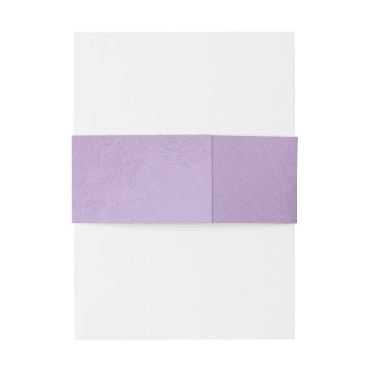 Bandeau De Faire-part Iridescente Revêtement blanc do-it-yourself violet (Dos Example)