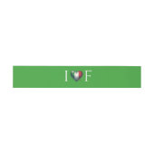 Bandeau De Faire-part Italie Mariage en couple (Plat)