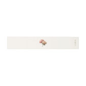 Bandeau De Faire-part Ivoire | Mariage Chic Rose (Plat)