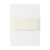 Bandeau De Faire-part Ivoire unique pour aimer rire Mariage Monogramme (Dos Example)