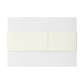 Bandeau De Faire-part Ivory Invitation Belly Band (Dos exemple)