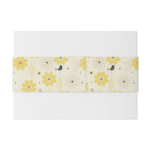 Bandeau De Faire-part Jardin d'oiseau (Dos exemple)