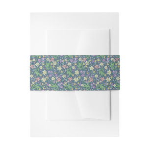 Bandeau De Faire-part Jardin printanier Fête des Mères Jonquilles Crocus