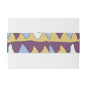 Bandeau De Faire-part JE SUIS TELLEMENT COOL Bar Bat mitzvah Enveloppe B (Dos exemple)