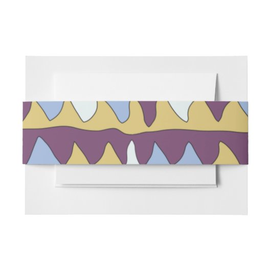 Bandeau De Faire-part JE SUIS TELLEMENT COOL Bar Bat mitzvah Enveloppe B (Devant Example)