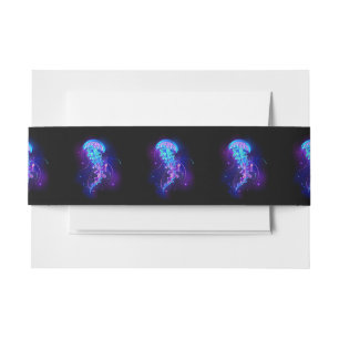 Bandeau De Faire-part Jellyfish éclatante couleur