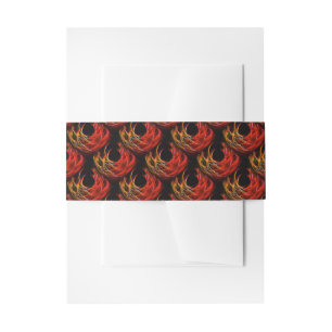 Bandeau De Faire-part Joli motif d'art abstrait bohème élégant moderne #